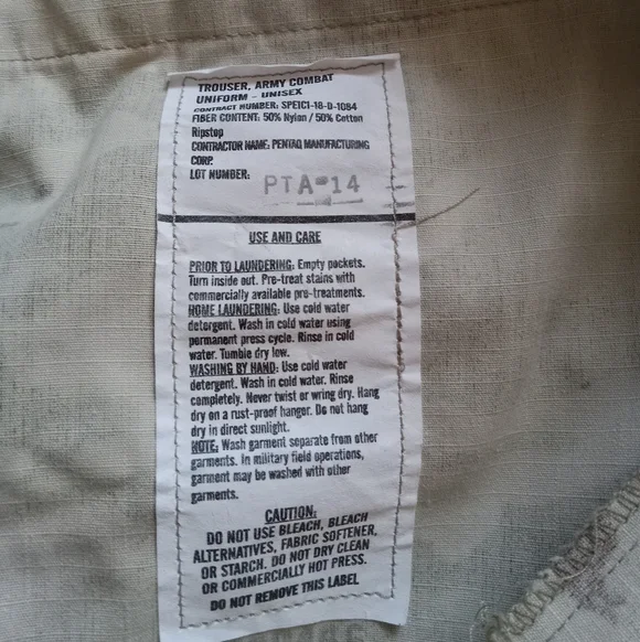 Army ACU Pants Multicam Size Large-regular - Picture 10 of 11